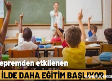 Depremin Etkilediği Adana, Gaziantep ve Osmaniye'de okullar açılıyor