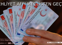 Ehliyet Affı ile Sürücü Ceza Puanlarının Silinmesi Yasalaştı