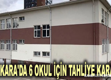 İlde depreme karşı dayanıklı olmayan 6 okul boşaltıldı