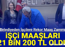İşçi maaşlarına yüzde 85 zam! Maaşları 21 bini aştı
