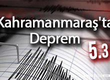 Kahramanmaraş'ta 5.3 büyüklüğünde deprem