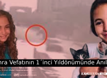 Köpekten Kaçarken Kamyonun Çarptığı Mahra, 1´inci Ölüm yıldönümünde Anıldı