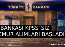 KPSS´SİZ MEMUR ALIMI BAŞVURULARI BAŞLADI