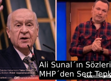 MHP´den Ali Sunal´ın Sözlerine Sert Tepki