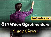 MSÜ Sınavı Görev Talep Ekranı Açıldı