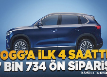 TOGG'a rekor sipariş geldi