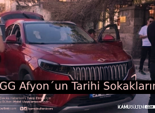 TOGG Afyon´da Tarihi Sokakları Gezdi