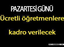 Ücretli öğretmenlere kadro verilecek İddiası geldi