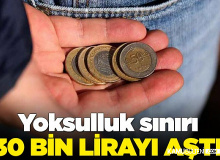 Yoksulluk sınırı 30 bin liranın üzerine çıktı