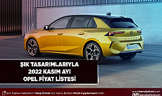Şahane Tarzlarıyla Opel Araçların Kasım 2022 Fiyat Listesi