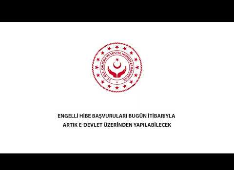 Engellilere Karşılıksız 65 Bin TL Verilecek: Başvurular e Devlet'ten Başladı