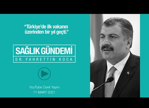 Fahrettin Koca Açıklama Yapıyor